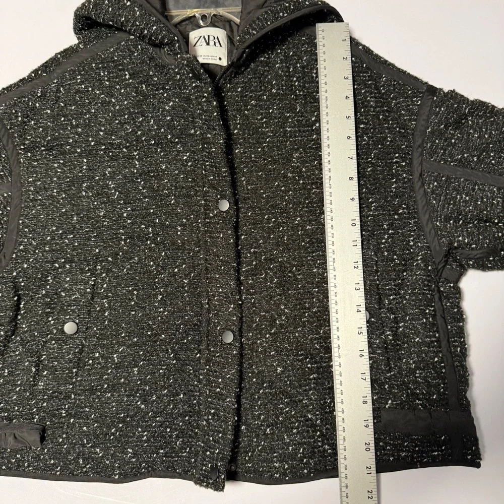 Zara textured boucle